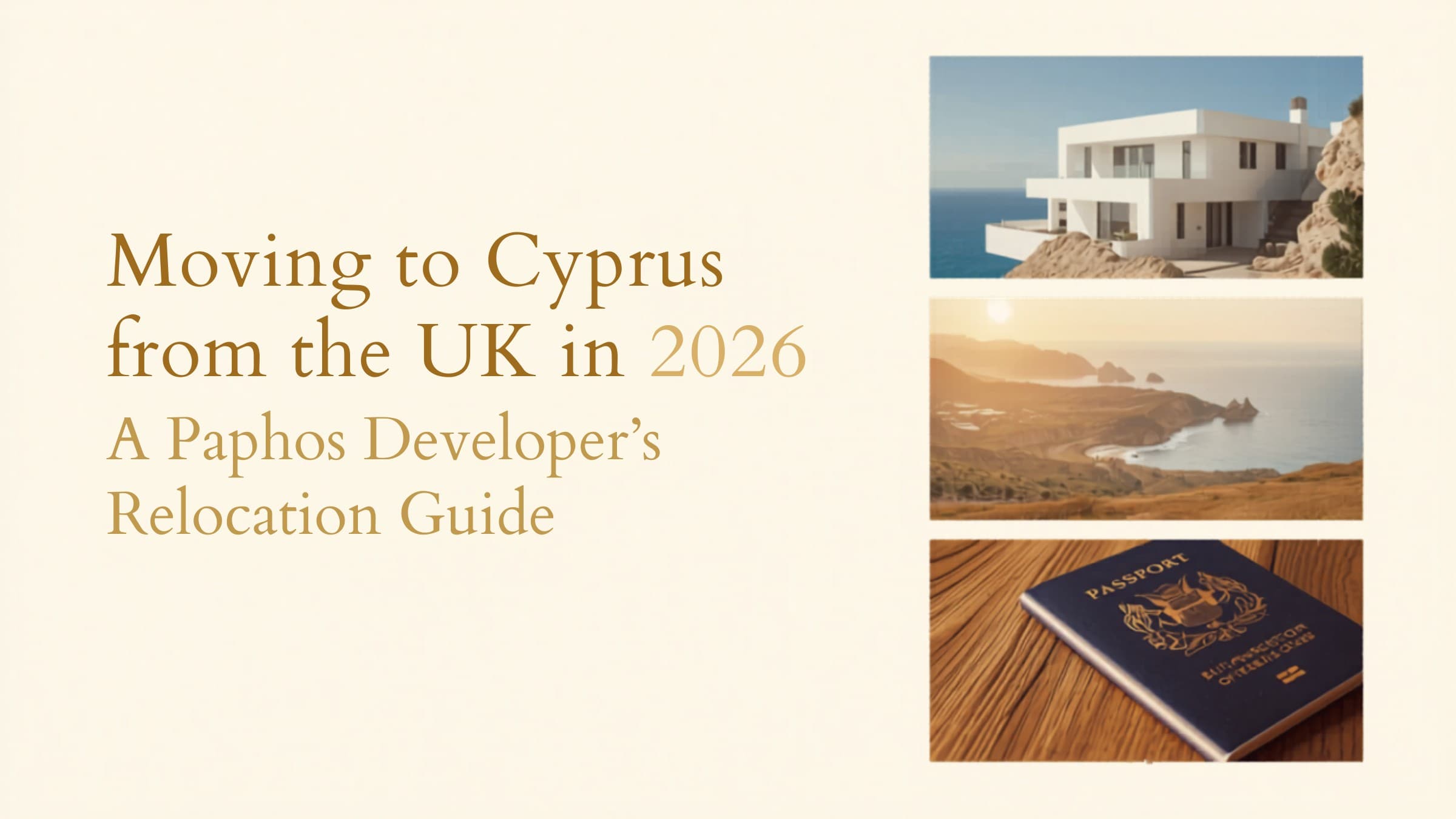 Moving to Cyprus from the UK in 2026: A Paphos Developer's Relocation Guide